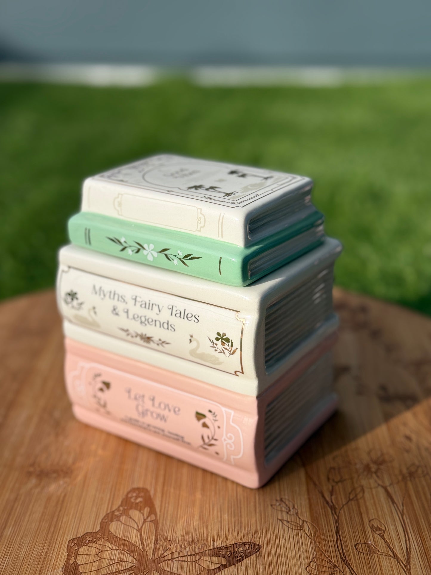 Pastel Bookstack Burner